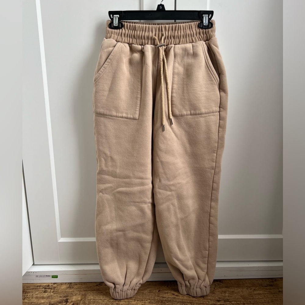 4th & Reckless Cotton Sweatpants Tie Waist Draw String Thick Sweatpants Size S